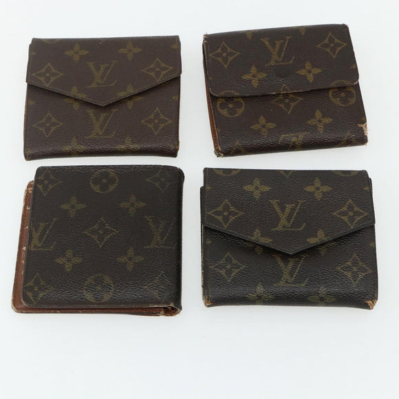 LOUIS VUITTON Monogram Wallet 10 Set LV Auth CB184