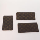 LOUIS VUITTON Monogramm Geldbörse 10er Set LV Auth CB185-3