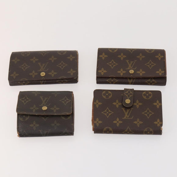 LOUIS VUITTON Monogramm Geldbörse 10er Set LV Auth CB185