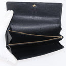 LOUIS VUITTON Epi Wallet 10 Set Black Red Green LV Auth CB187-17