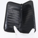 GUCCI GG Canvas Wallet Leather 10 Set Beige Black pink Auth CB189-15