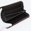 GUCCI GG Canvas Wallet Leather 10 Set Beige Black pink Auth CB189-7