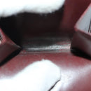 CARTIER Wallet Leather 10 Set Bordeaux Auth CB190-23
