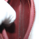 CARTIER Wallet Leather 10 Set Bordeaux Auth CB190-7