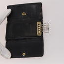 LOUIS VUITTON Epi Key Case 10 Set Black Yellow blue LV Auth CB191-12