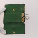 LOUIS VUITTON Epi Key Case 10 Set Black Yellow blue LV Auth CB191-15