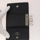LOUIS VUITTON Epi Key Case 10 Set Black Yellow blue LV Auth CB191-4
