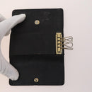LOUIS VUITTON Epi Key Case 10 Set Black Yellow blue LV Auth CB191-5