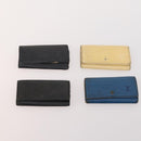 LOUIS VUITTON Epi Key Case 10 Set Black Yellow blue LV Auth CB191-7