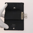 LOUIS VUITTON Epi Key Case 10 Set Black Yellow blue LV Auth CB191-9