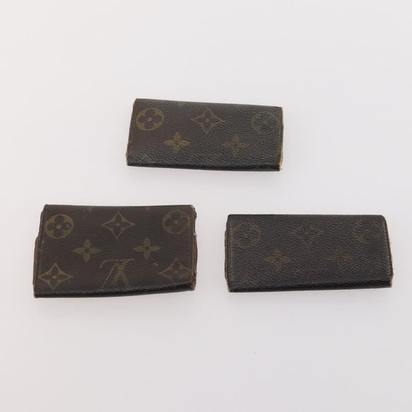 LOUIS VUITTON Monogram Key Case 10 Set LV Auth CB192