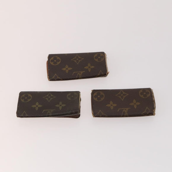 LOUIS VUITTON Monogram Key Case 10 Set LV Auth CB192