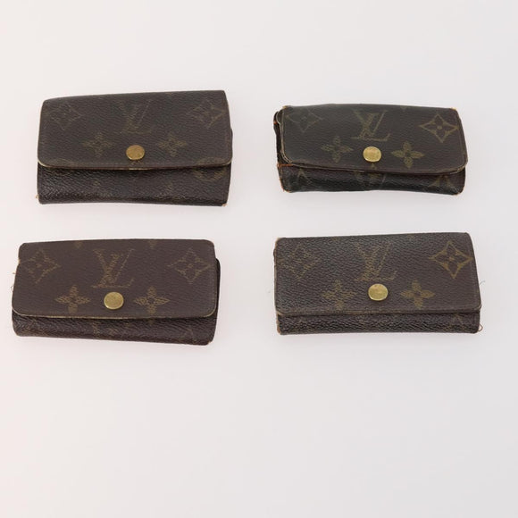 LOUIS VUITTON Monogram Key Case 10 Set LV Auth CB192