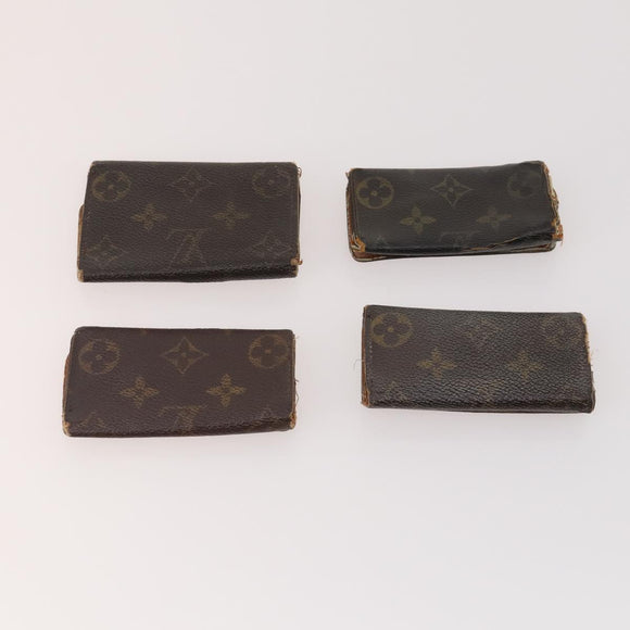 LOUIS VUITTON Monogram Key Case 10 Set LV Auth CB192
