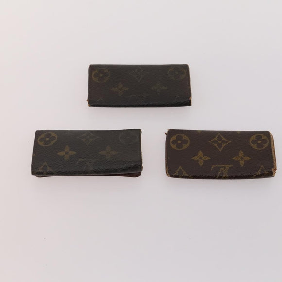 LOUIS VUITTON Monogram Key Case 10 Set LV Auth CB193