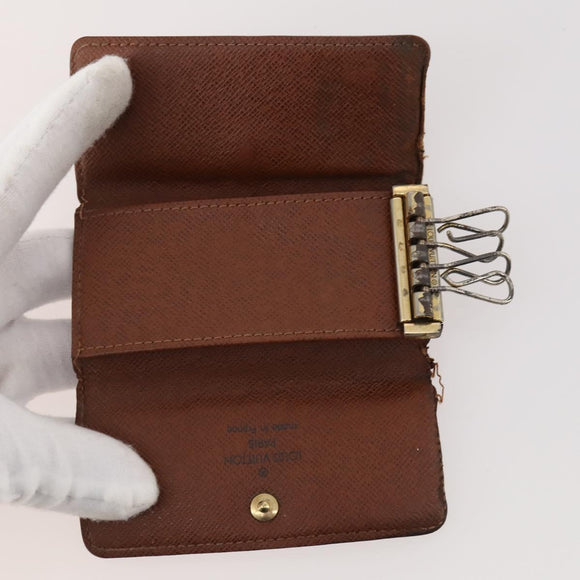 LOUIS VUITTON Monogram Key Case 10 Set LV Auth CB193
