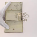 GUCCI GG Canvas Guccissima Key Case Leather 10 Set Beige Black Auth CB197-5