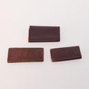 CARTIER Key Case Leather 10 Set Bordeaux Auth CB199-3