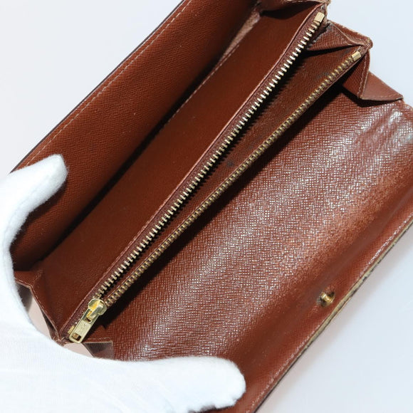LOUIS VUITTON Monogram Wallet 10 Set LV Auth CB201