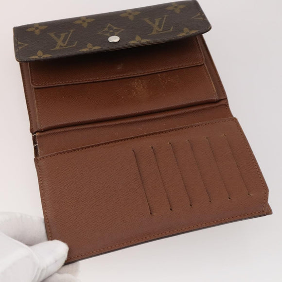 LOUIS VUITTON Monogram Wallet 10 Set LV Auth CB201