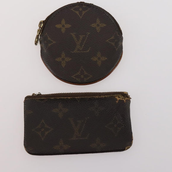 LOUIS VUITTON Monogram Wallet 10 Set LV Auth CB201