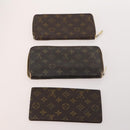LOUIS VUITTON Monogram Wallet 10 Set LV Auth CB204-3