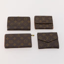 LOUIS VUITTON Monogram Wallet 10 Set LV Auth CB205-18