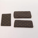 LOUIS VUITTON Monogram Wallet 10 Set LV Auth CB205-3