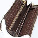 LOUIS VUITTON Damier Ebene Azur Graffit Wallet 10 Set LV Auth CB207-13