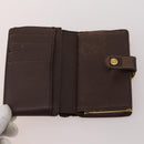 LOUIS VUITTON Damier Ebene Azur Graffit Wallet 10 Set LV Auth CB207-22
