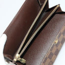 LOUIS VUITTON Damier Ebene Azur Graffit Wallet 10 Set LV Auth CB207-28
