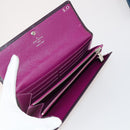 LOUIS VUITTON Epi Wallet 10 Set Black Red blue LV Auth CB208-13