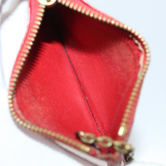 LOUIS VUITTON Epi Wallet 10 Set Black Red blue LV Auth CB208