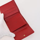 LOUIS VUITTON Epi Wallet 10 Set Black Red blue LV Auth CB208-8