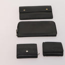 LOUIS VUITTON Taiga Wallet 10 Set Epicea Ardoise LV Auth CB209-10