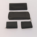 LOUIS VUITTON Taiga Wallet 10 Set Epicea Ardoise LV Auth CB209-11