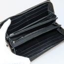 GUCCI GG Canvas Guccissima Wallet Leather 10 Set Beige Black Navy Auth CB211-17