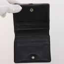 GUCCI GG Canvas Guccissima Wallet Leather 10 Set Beige Black Navy Auth CB211-27