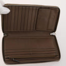 GUCCI GG Canvas Guccissima Wallet Leather 10 Set Beige Black Navy Auth CB211-9