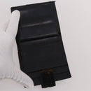 Salvatore Ferragamo Gancini Geldbörse Leder 10er Set Schwarz Beige Orange Auth CB214-26
