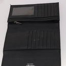 Salvatore Ferragamo Gancini Geldbörse Leder 10er Set Schwarz Beige Orange Auth CB214-4