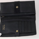 Salvatore Ferragamo Gancini Geldbörse Leder 10er Set Schwarz Beige Orange Auth CB214-6