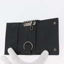 Salvatore Ferragamo Key Case Leather 10 Set Black Light Blue Brown Auth CB218-11