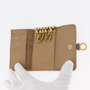 Salvatore Ferragamo Key Case Leather 10 Set Black Light Blue Brown Auth CB218-14