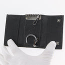 Salvatore Ferragamo Key Case Leather 10 Set Black Light Blue Brown Auth CB218-16