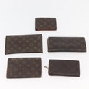 LOUIS VUITTON Monogram Wallet 10 Set LV Auth CB220-10