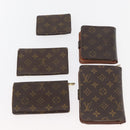 LOUIS VUITTON Monogram Wallet 10 Set LV Auth CB220-3
