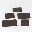 LOUIS VUITTON Monogram Wallet 10 Set LV Auth CB221-3