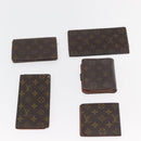 LOUIS VUITTON Monogram Wallet 10 Set LV Auth CB222-10