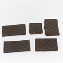 LOUIS VUITTON Monogram Wallet 10 Set LV Auth CB222-3